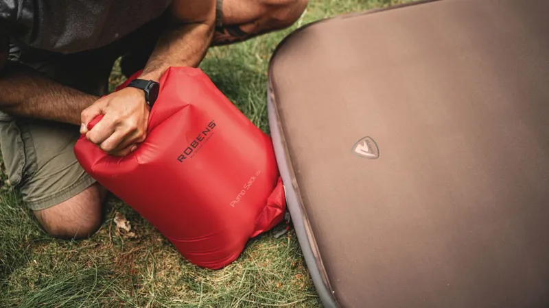 Robens Pump Sack 25L in Red-3